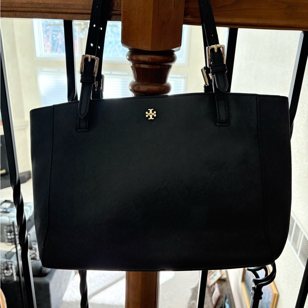 BLACK Friday Special- Tory Burch Elegant Black Tote